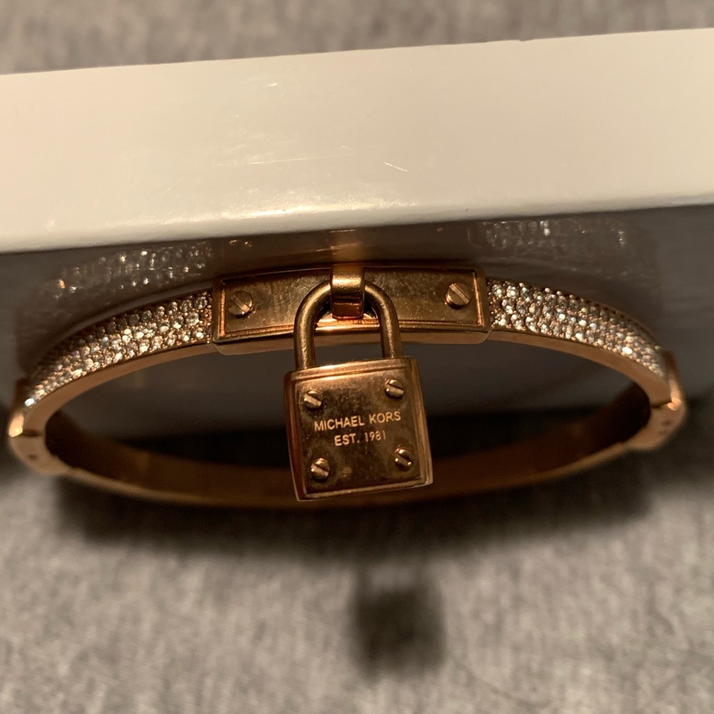 Michael Kors lock bracelet